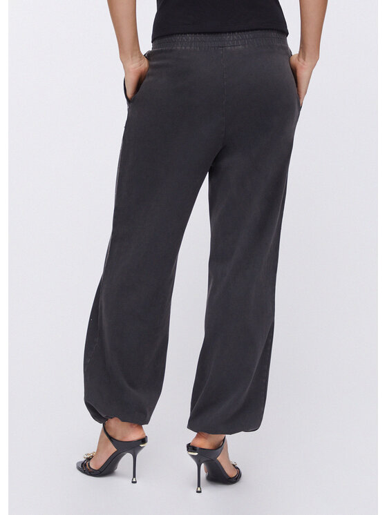 Liu Jo Liu Jo Pantaloni di tessuto TA6102JS008P9282 Nero Regular Fit