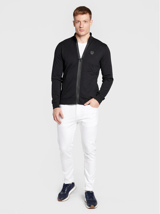 EA7 Emporio Armani EA7 Emporio Armani Mikina 8NPM09 PJBPZ 1200 Černá Regular Fit