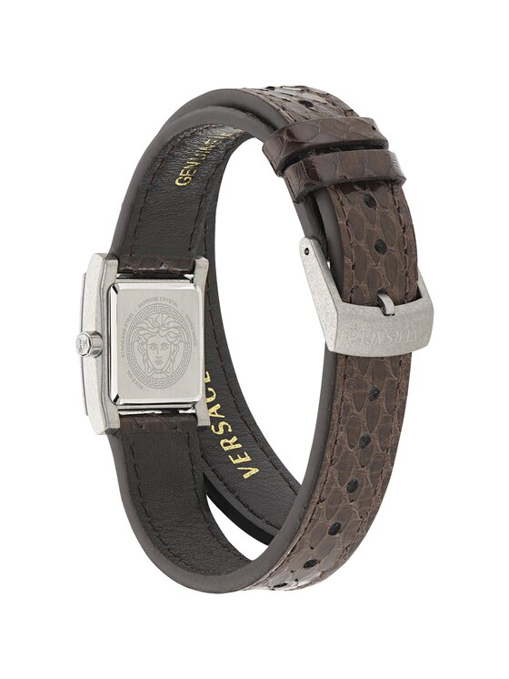 Versace Versace Zegarek VE5O00126 Brązowy