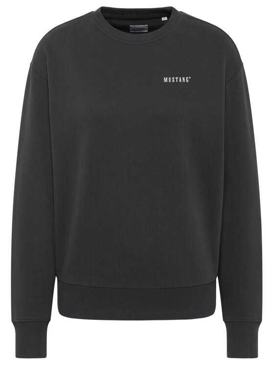 Mustang Mustang Bluza Style Aberdeen Czarny Loose Fit