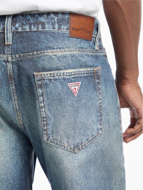 Guess Jeans Guess Jeans Jeansy 176697 Niebieski Regular Fit