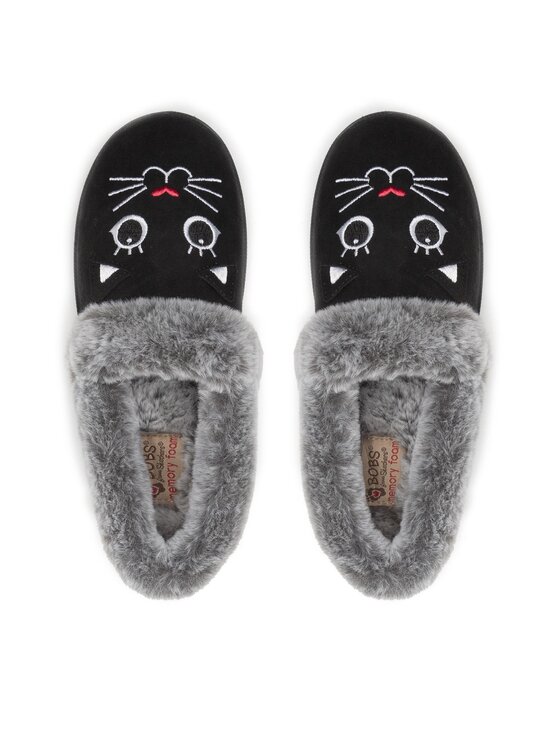 Skechers Skechers Kapcie Meow Pajamas 33355/BLK Czarny