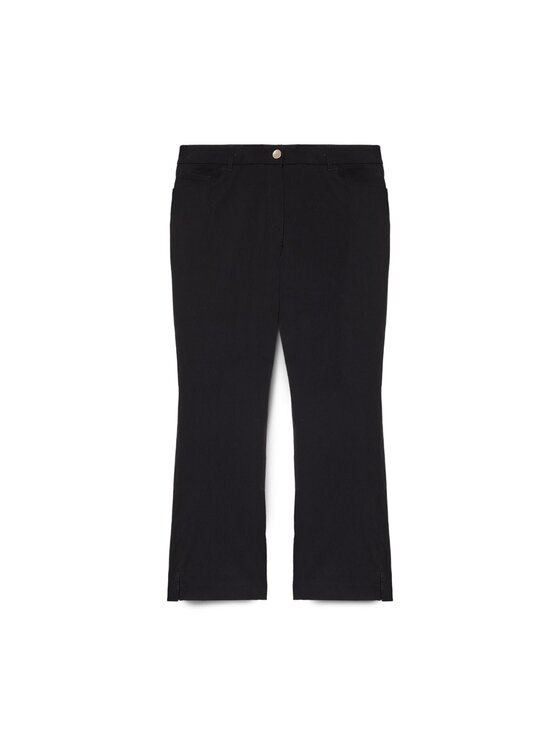 Fiorella Rubino Fiorella Rubino Spodnie materiałowe P155L002143N033 Czarny Regular Fit