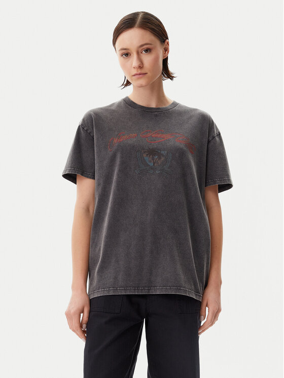 Vans Vans T-shirt Palm Impresa VN000MCM Crna Regular Fit
