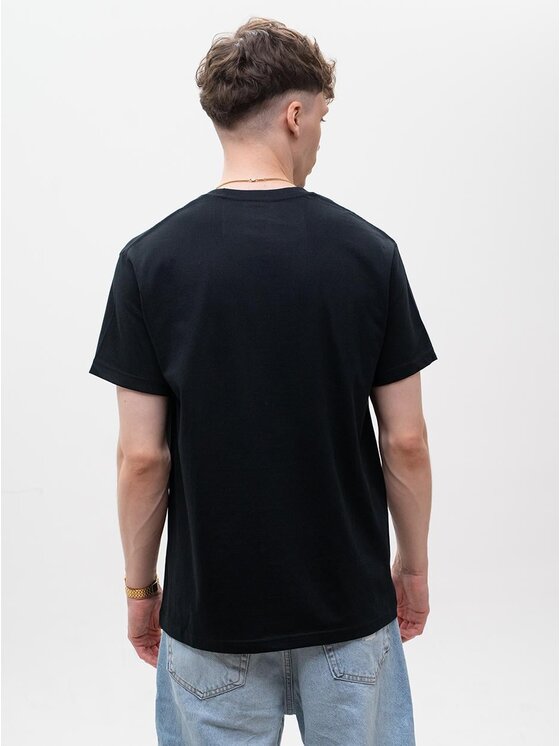 Smerfy Smerfy T-Shirt 130228 Czarny Regular Fit