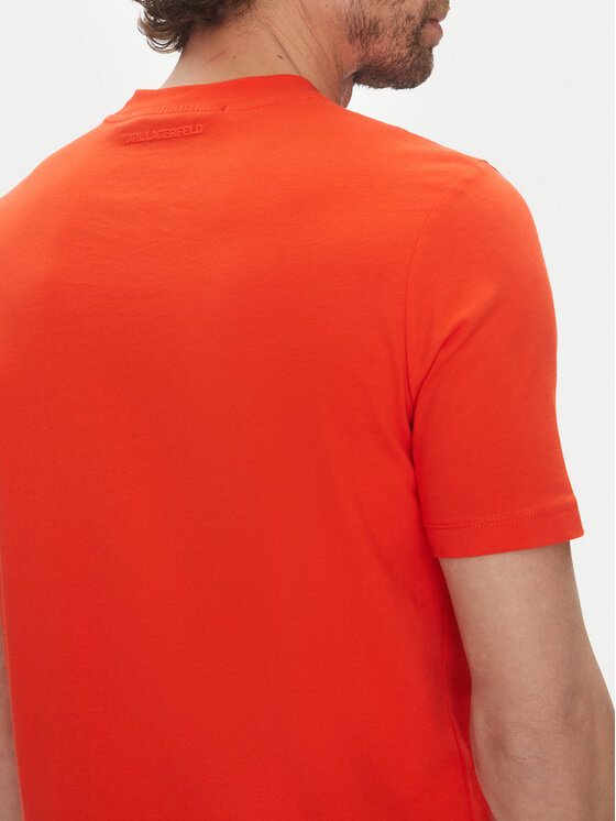KARL LAGERFELD KARL LAGERFELD T-särk 755710 552224 Punane Regular Fit