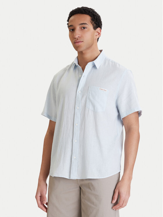 Calvin Klein Jeans Calvin Klein Jeans Риза LV04RF120G Светлосиньо Regular Fit