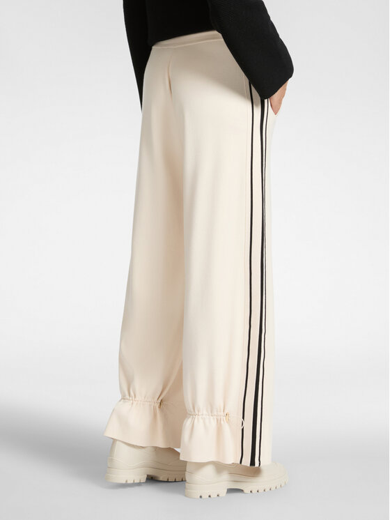 Elena Mirò Elena Mirò Pantaloni di tessuto P621Z000123N0A2 Bianco Regular Fit