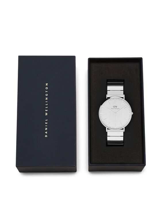 Daniel Wellington Daniel Wellington Zegarek DW00100775 Srebrny