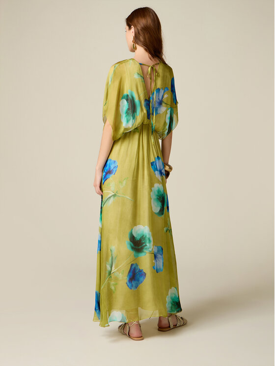 Oltre Oltre Abito da sera 7041J001034N0S5 Verde A-Line Fit