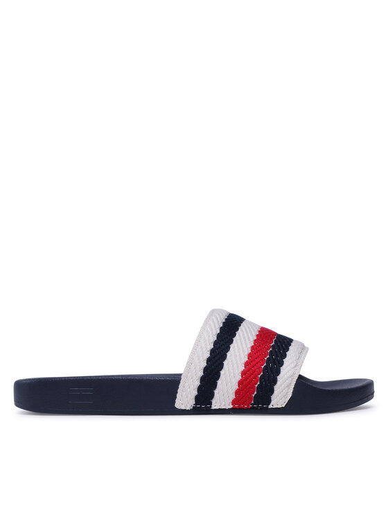 Tommy Hilfiger Iešļūcenes Essential Pool Slide FW0FW07151 Écru