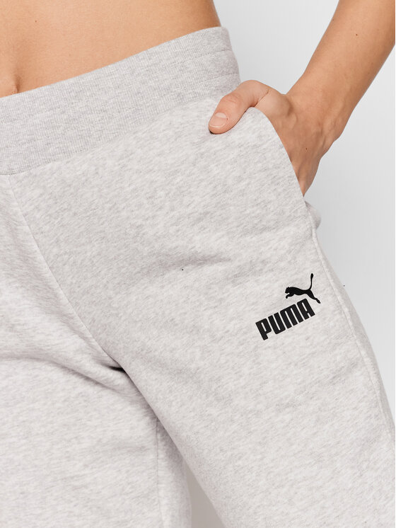 Puma Puma Spodnie dresowe Ess 586839 Szary Regular Fit