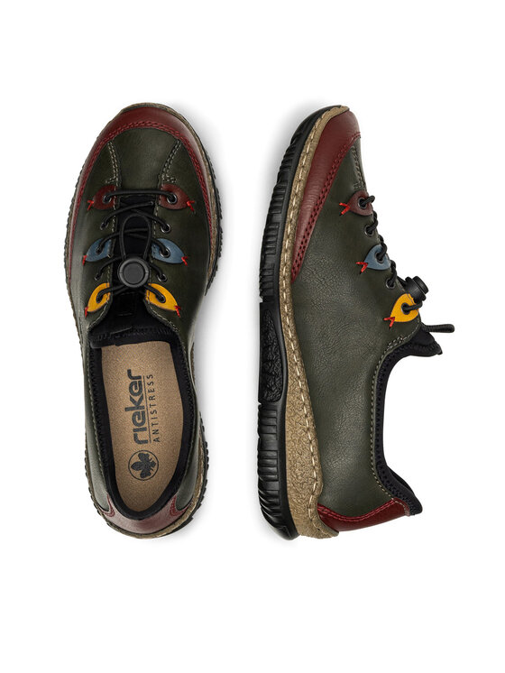 Rieker Rieker Halbschuhe N3271-54 Grün