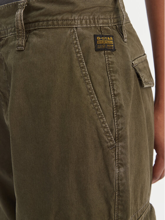 G-Star Raw G-Star Raw Παντελόνι υφασμάτινο D28756-D388 Πράσινο Boyfriend Fit