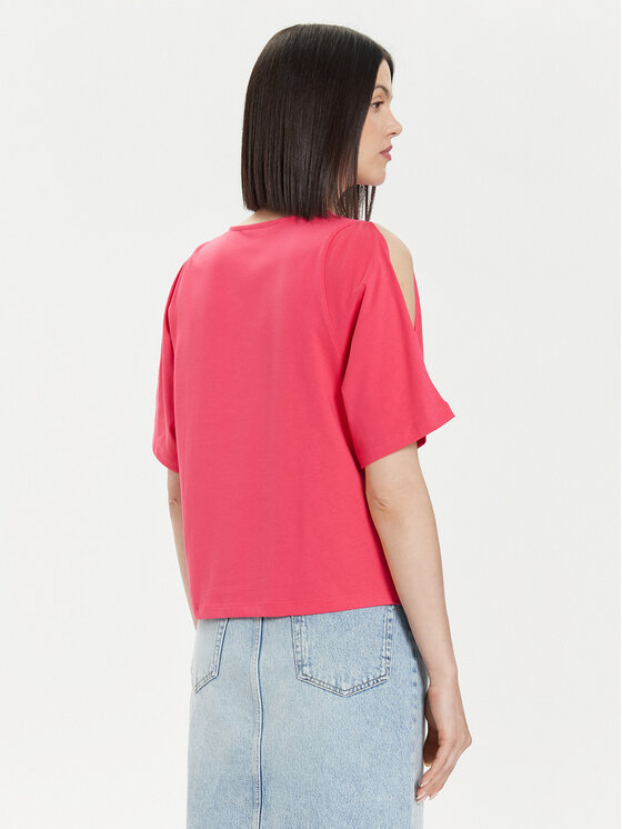 United Colors Of Benetton United Colors Of Benetton T-shirt 3BL0D1078 Ružičasta Regular Fit