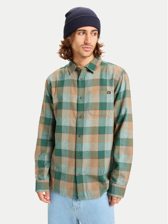 Quiksilver Quiksilver Hemd Motherfly Plaid EQYWT04642 Bunt Regular Fit