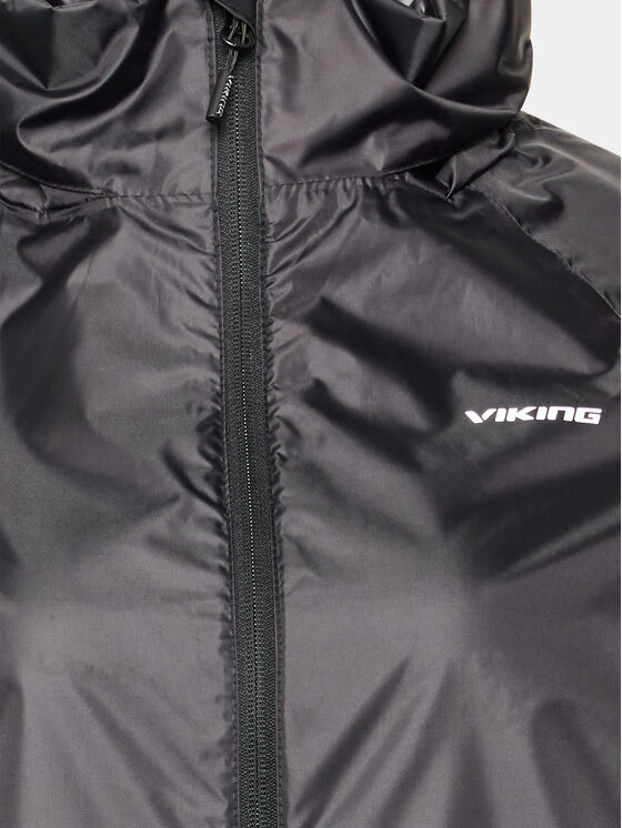 Viking Viking Kurtka przeciwdeszczowa Rainier Lady 700/25/2525 Czarny Regular Fit