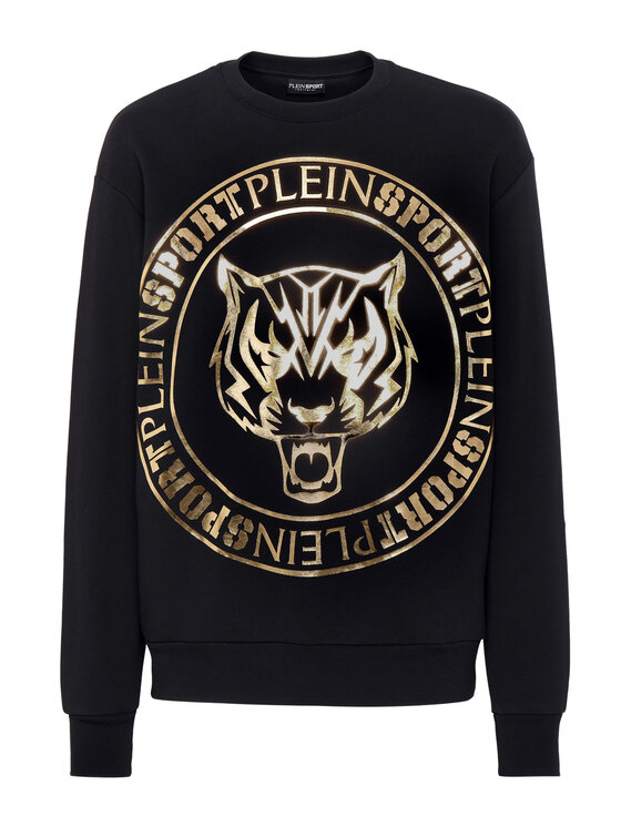 Plein Sport Plein Sport Longsleeve 473 Czarny Regular Fit