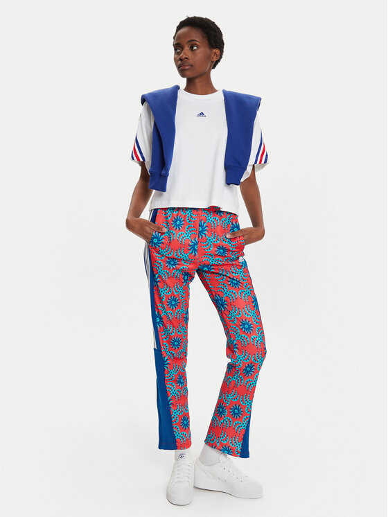 adidas adidas Donji dio trenerke FARM Rio IQ4492 Crvena Regular Fit