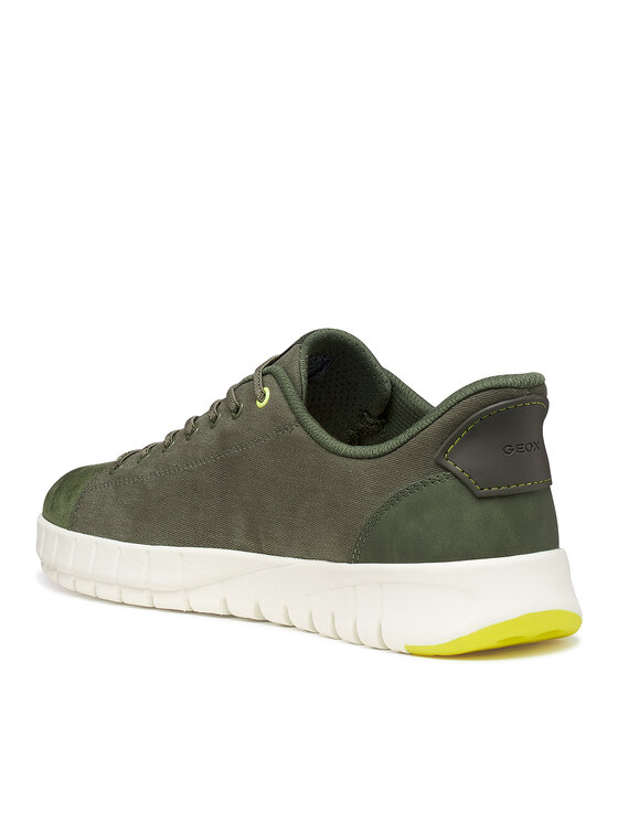 Geox Geox Sneakersy U Flextride Plus U65MAC 01022 C3391 Zelená