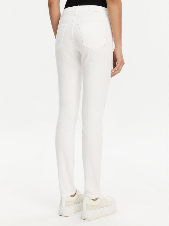 Armani Exchange Armani Exchange Jeansy XW000123 AF10862 M0054 Bílá Skinny Fit