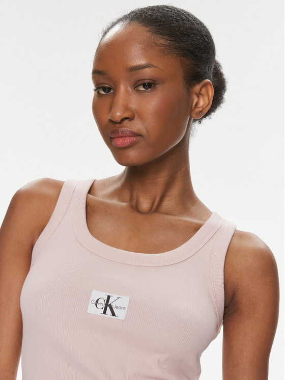 Calvin Klein Jeans Calvin Klein Jeans Top J20J222566 Růžová Slim Fit