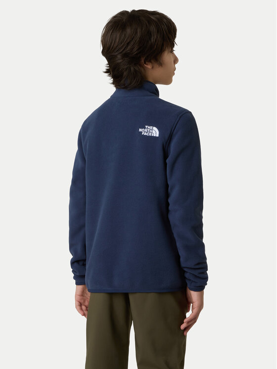 The North Face The North Face Fleecová mikina Glacier NF0A8CVG Tmavomodrá Regular Fit