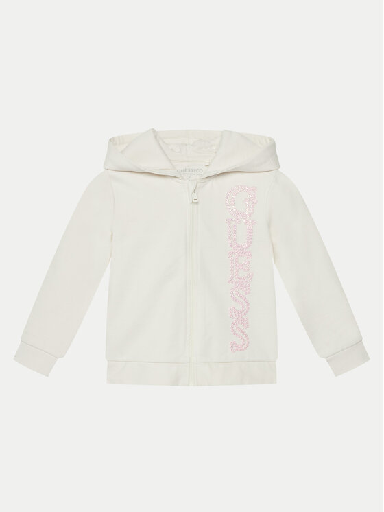 Guess Guess Sweatshirt K5RQ02 KA6R4 Écru Regular Fit