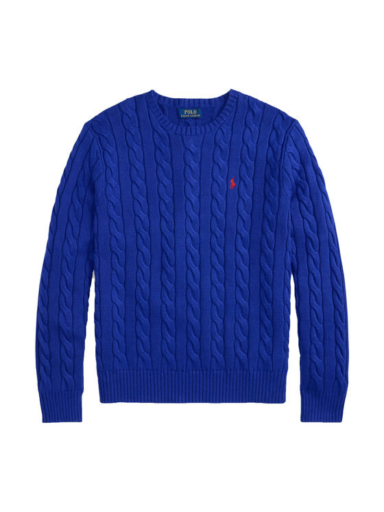Polo Ralph Lauren Polo Ralph Lauren Sveter 710775885553 Modrá Regular Fit