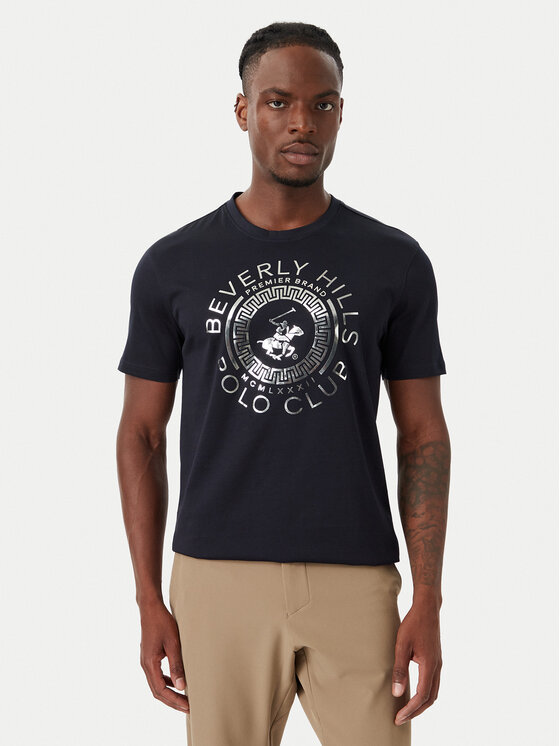 Beverly Hills Polo Club Tricou M1342 Bleumarin Regular Fit