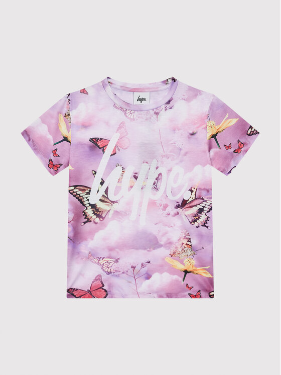 HYPE HYPE T-Shirt ZVLR-216 Różowy Regular Fit
