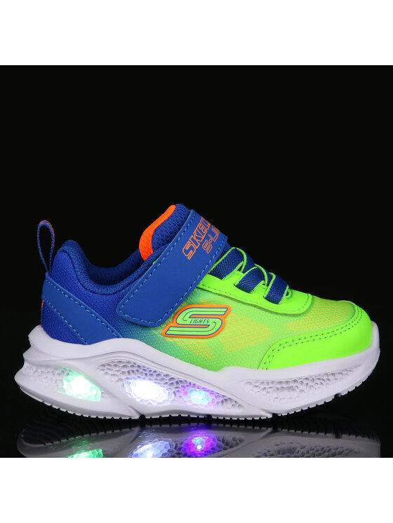 Skechers Skechers Tenisice Skechers Meteor-Lights-Krendox 401495N/BLLM Plava