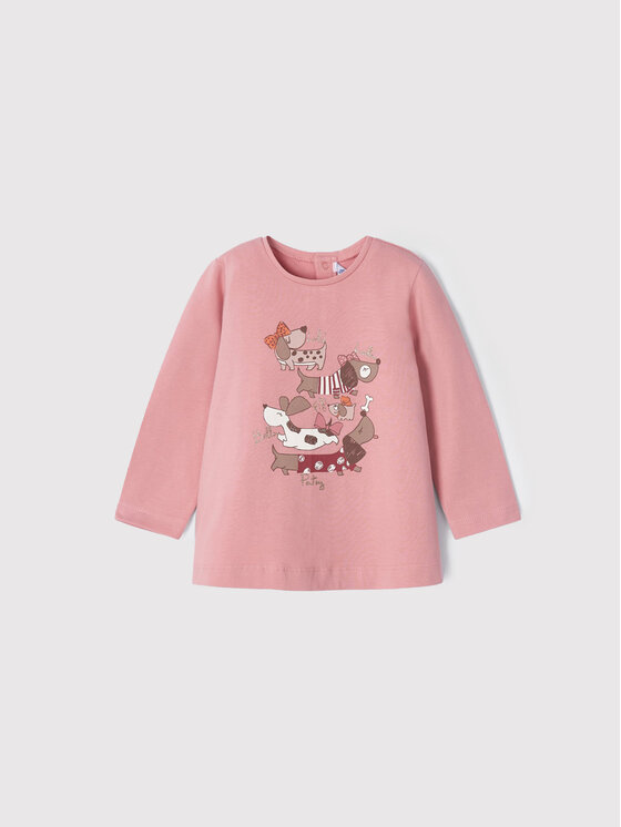 Mayoral Mayoral Bluza 2098 Roza Regular Fit