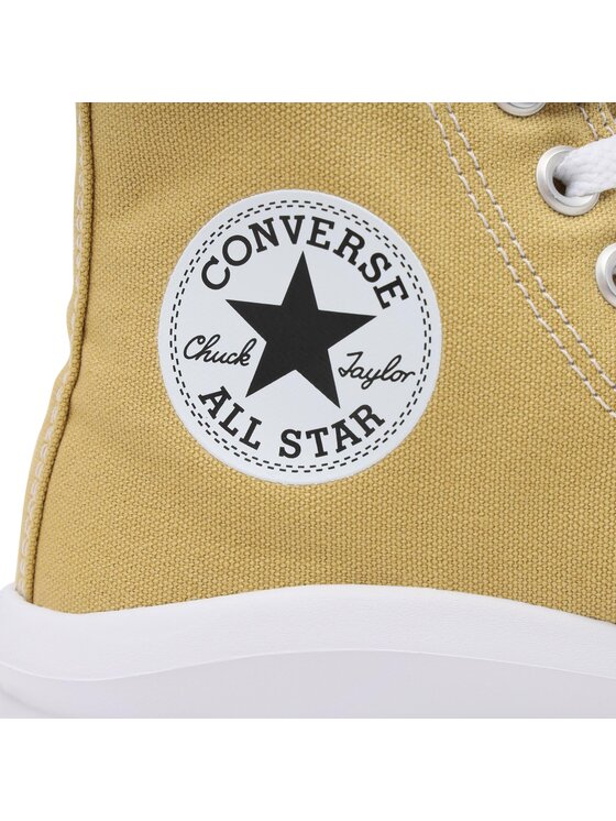 Converse Converse Modne superge Chuck Taylor All Star Move A06897C Rumena