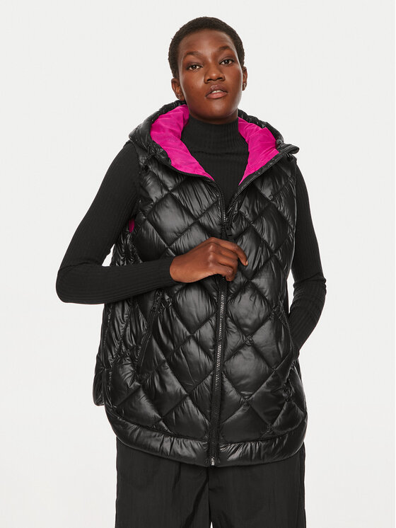 DKNY Sport DKNY Sport Prsluk DP4V3144 Crna Regular Fit