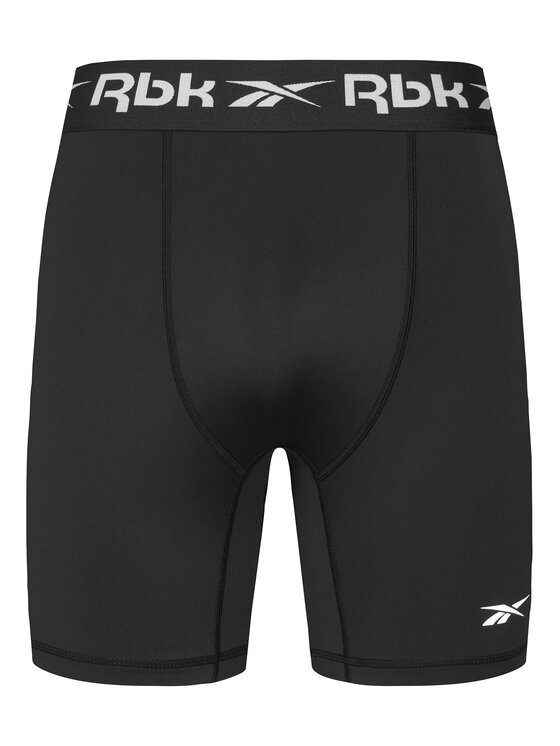 Reebok Reebok Pantaloni scurți sport RK25600CCM Negru Slim Fit