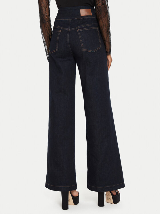 Rinascimento Rinascimento Jeans hlače CFC0119917003 Mornarsko modra Regular Fit