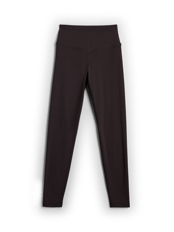 4F 4F Legginsy BASIC+ Brązowy ciemny Slim Fit