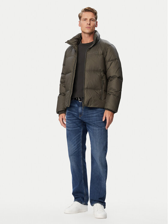 Calvin Klein Calvin Klein Μπουφάν πουπουλένιο LV04LH502G Ανοιχτό καφέ Regular Fit
