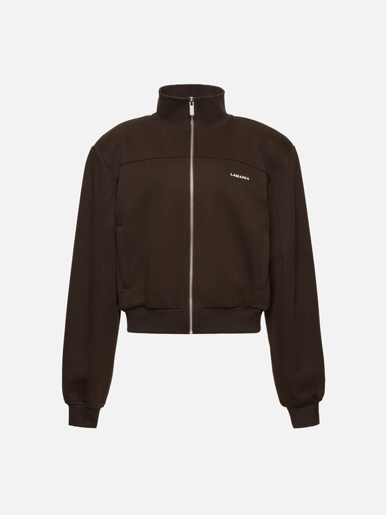 La Mania La Mania Felpa AMAL Marrone scuro Basic Fit