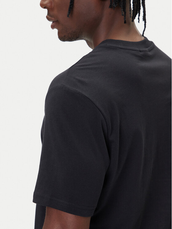 Napapijri Napapijri Tricou S-Drapeau Ss NP0A891K Negru Regular Fit
