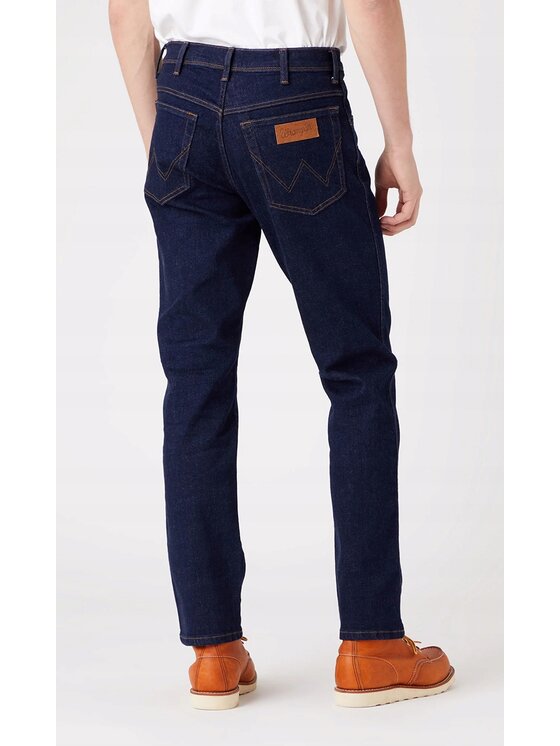 Wrangler Wrangler Jeansy Texas Slim Niebieski Slim Fit