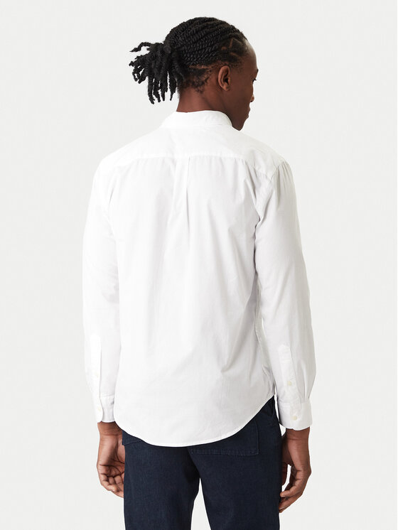 Tommy Hilfiger Tommy Hilfiger Риза Core Flex MW0MW39988 Бял Regular Fit