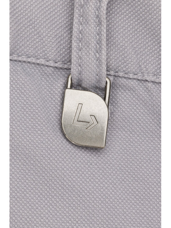 Lancerto Lancerto Szorty materiałowe Ibiza SZO082123000002 Szary Regular Fit