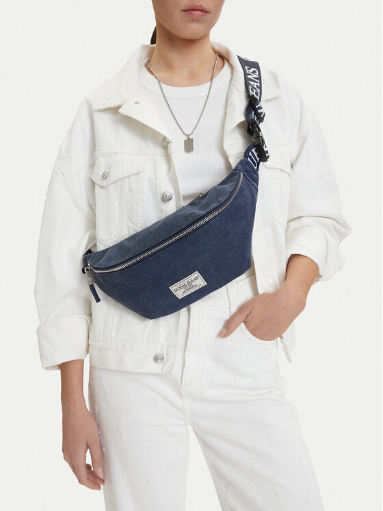 Guess Jeans Guess Jeans Kabelka CWBEO-GUESS-B-017-09 Tmavomodrá