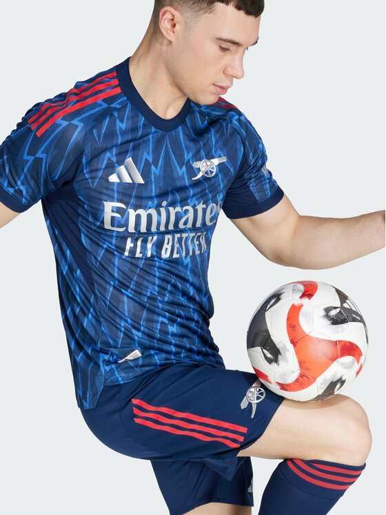 adidas adidas Koszulka techniczna Arsenal Błękitny Slim Fit