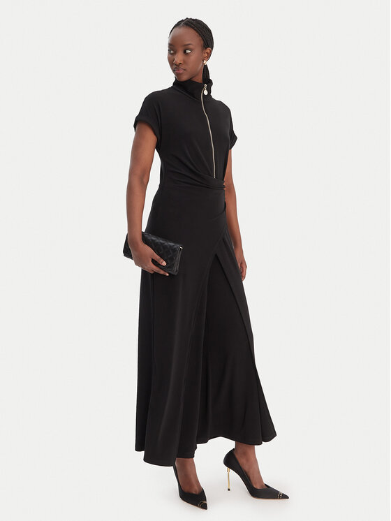 Joseph Ribkoff Joseph Ribkoff Kezeslábas 261255 Fekete Wide Leg