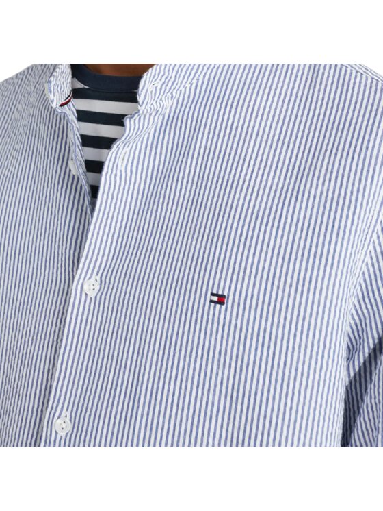 Tommy Hilfiger Tommy Hilfiger Košile SEERSUCKER Barevná Slim Fit