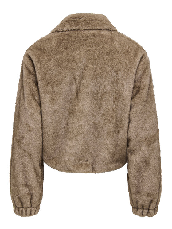 ONLY ONLY Kažoks Madelina 15373155 Bēšs Regular Fit