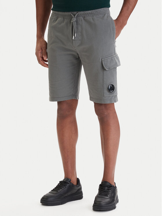 C.P. Company C.P. Company Sportovní kraťasy 20CMSB704A002246G Šedá Regular Fit